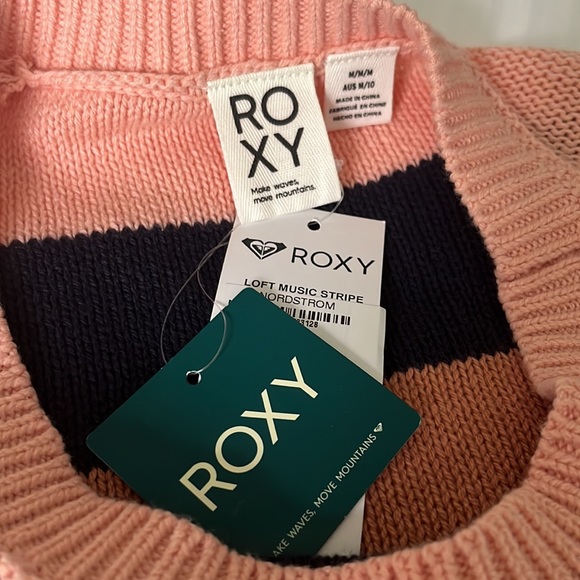Roxy crewneck sweater M NWT - Picture 4 of 5